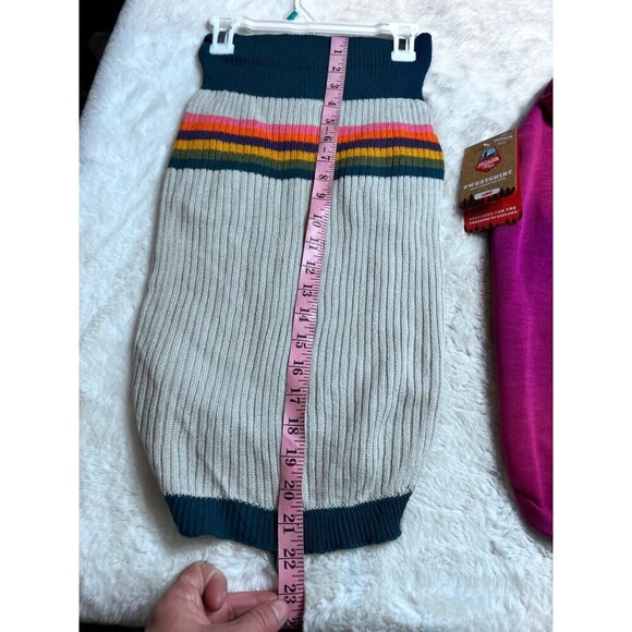 Life’s logo purple hoodie / sweater dog size large - Picture 6 of 9